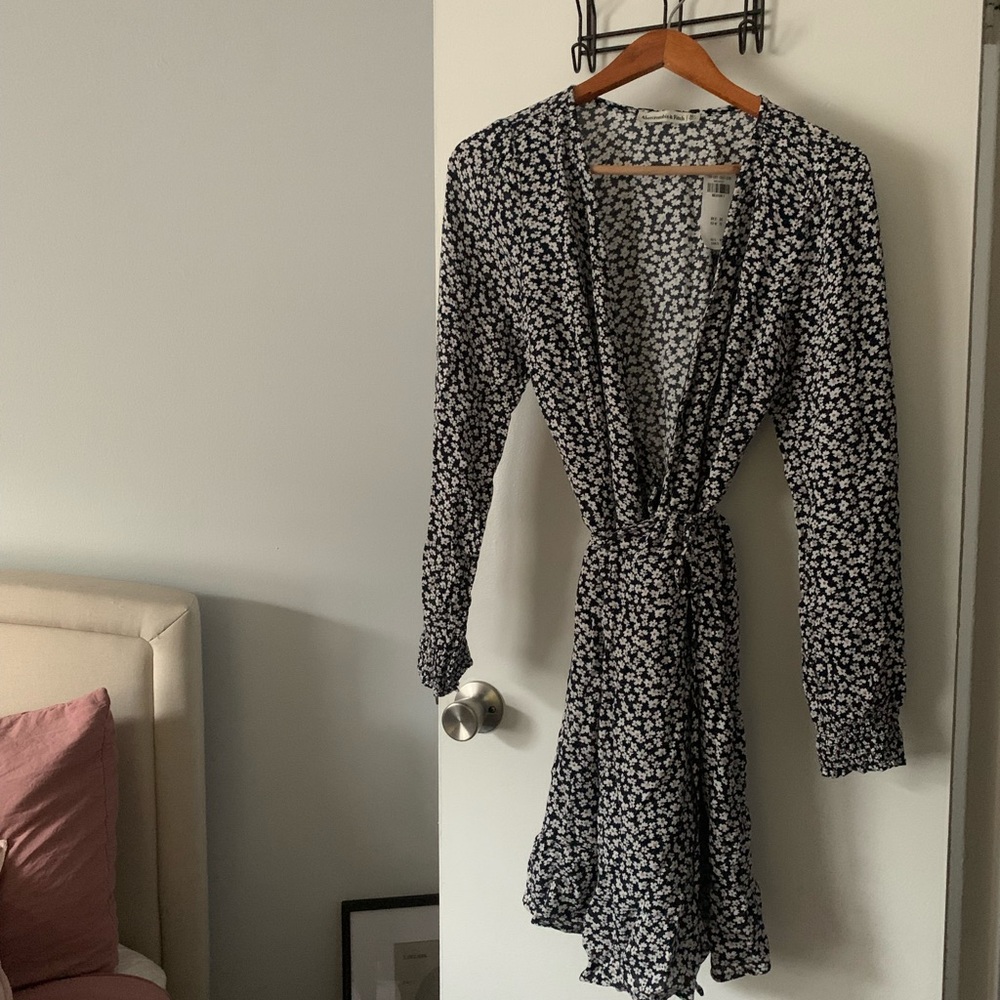 Abercrombie & Fitch -wrap dress - flower print